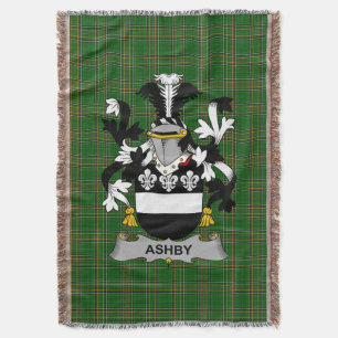 Cobertor Irlandês Ashby Casaco do Serviço Familiar de Armas