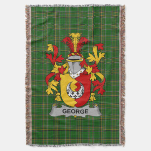 Cobertor Irlandês George Casaco do Serviço Familiar de Arma