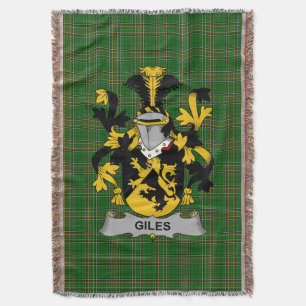 Cobertor Irlandês Giles ou Gyles Casaco da Guarda Familiar