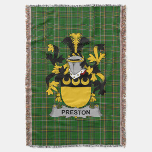 Cobertor Irlandês Preston Casaco de Armamento Serviço Famil