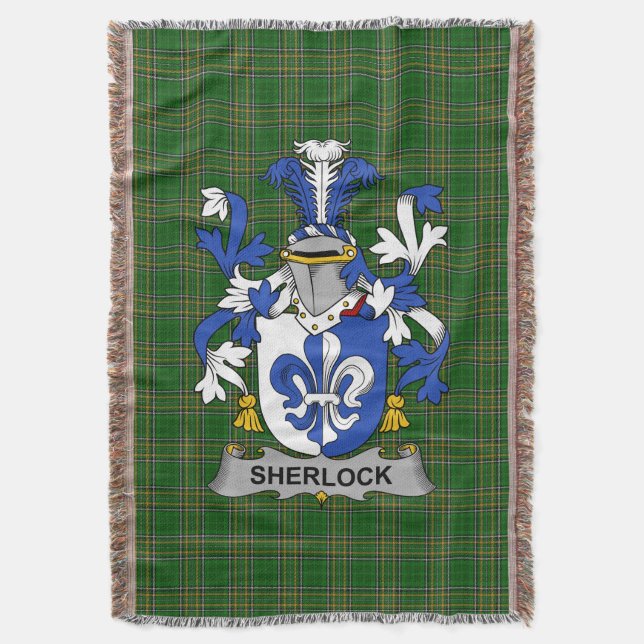 Cobertor Irlandês Sherlock Casaco do Serviço Familiar de Ar (Frente Vertical)