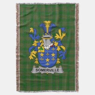 Cobertor Irlandês Somerville Casaco da Guarda Familiar de A