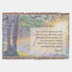 Cobertor Isaiah 58:8