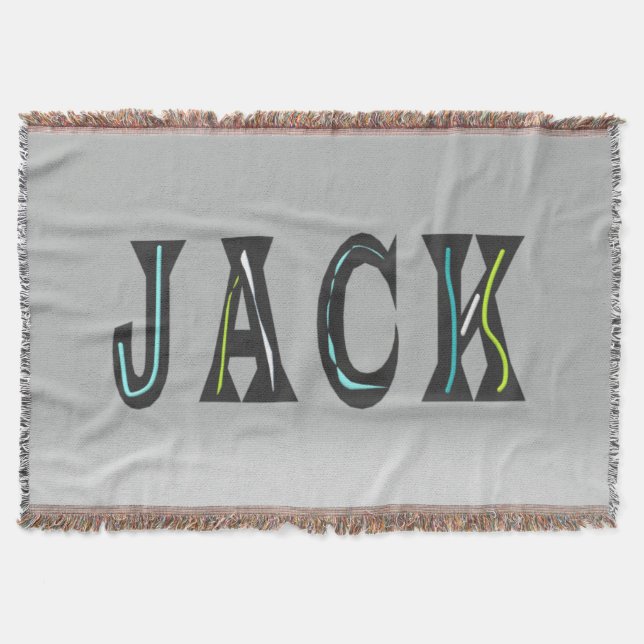 Cobertor Jack, o rapaz que o homem voltou (Frente)