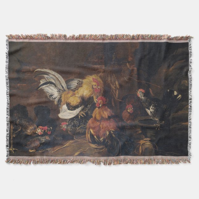 Cobertor Jan Fyt Cockwar (Frente)
