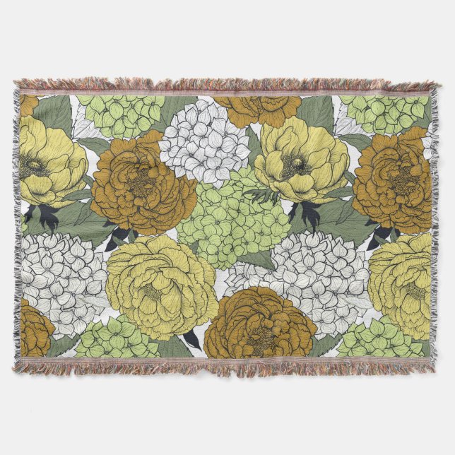 Cobertor Jardim de primavera 2 atrasado (Frente)