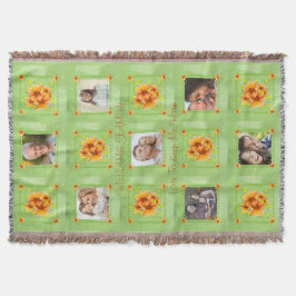 Cobertor Jardim feito sob encomenda do amor dos Posies do