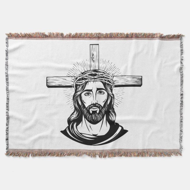 Cobertor Jesus Cristo (Frente)
