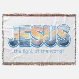 Cobertor Jesus Sunrise
