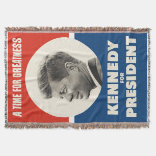 Cobertor John F. Kennedy Um Tempo para a Grande