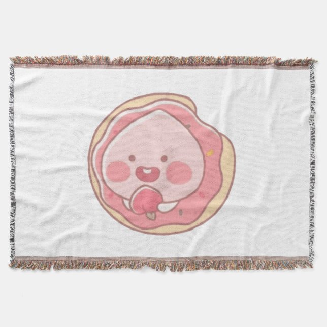 Cobertor Kakao Friends Apeach (Frente)
