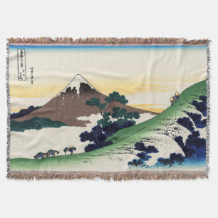 Cobertor Katsushika Hokusai - passe de inume, província de