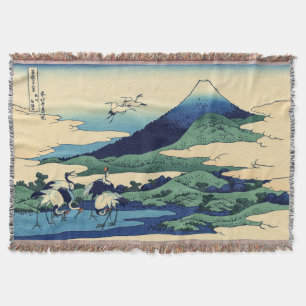 Cobertor Katsushika Hokusai - Umegawa na província de Saga