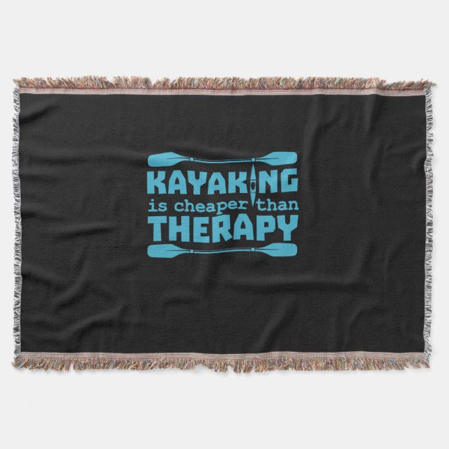 Cobertor Kayaking É Mais Barato Que Terapia (Frente)