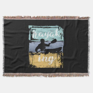 Cobertor Kayaking Tee - Vintage Retro Kayak