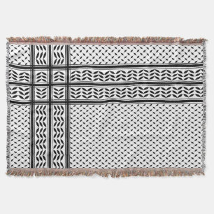 Cobertor Keffiyeh Símbolo do Padrão de Resistência da Pales