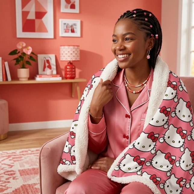 Cobertor Kitty Sherpa (Criador carregado)