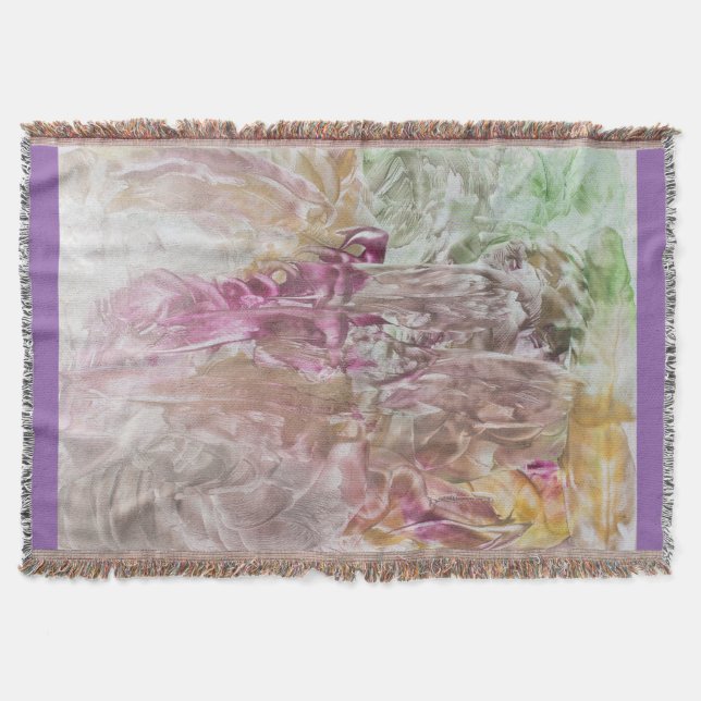 Cobertor Kleed met abstracte kunst (Frente)