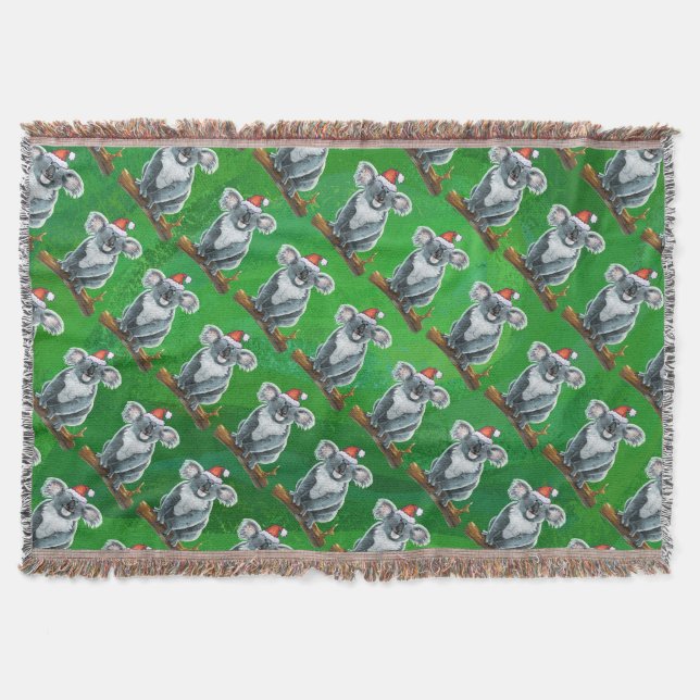 Cobertor Koala Bear Christmas (Frente)
