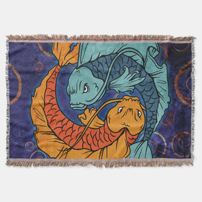 Cobertor Koi Fish (Frente)