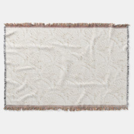 Cobertor Lace Falsa Branco Creme