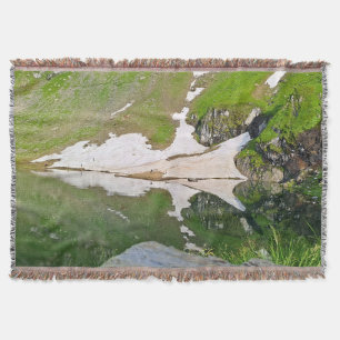 Cobertor Lago Balea Paisagem Alpina - Natureza Selvagem Rom