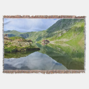 Cobertor Lago Balea Romênia Deslumbrante – Fotografia Alpin