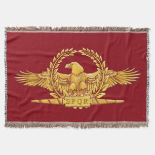 Cobertor Lance imperial romano de Eagle SPQR