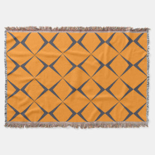 Cobertor Laranja, legal, simples, trendy, formas chevron