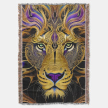 Leão de Filigre Dourado