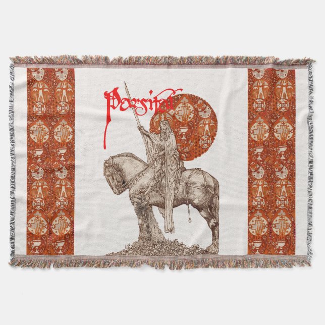 COBERTOR LEGENDA PERCEVAL /QUEST DO BRANCO VERMELHO (Frente)