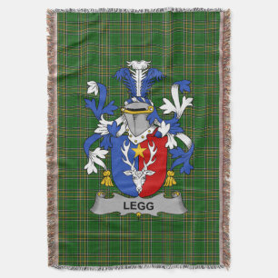 Cobertor Legg irlandês ou Casaco de Legge da Guarda Familia