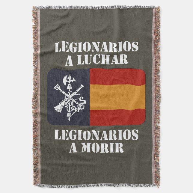 Cobertor Legionários a lutar 2 (Frente Vertical)