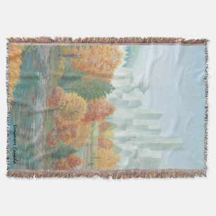 Cobertor Lembranças gerais da arte da skyline de Vancôver