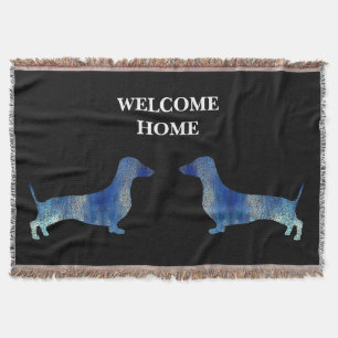 Cobertor Leopardo dachshund