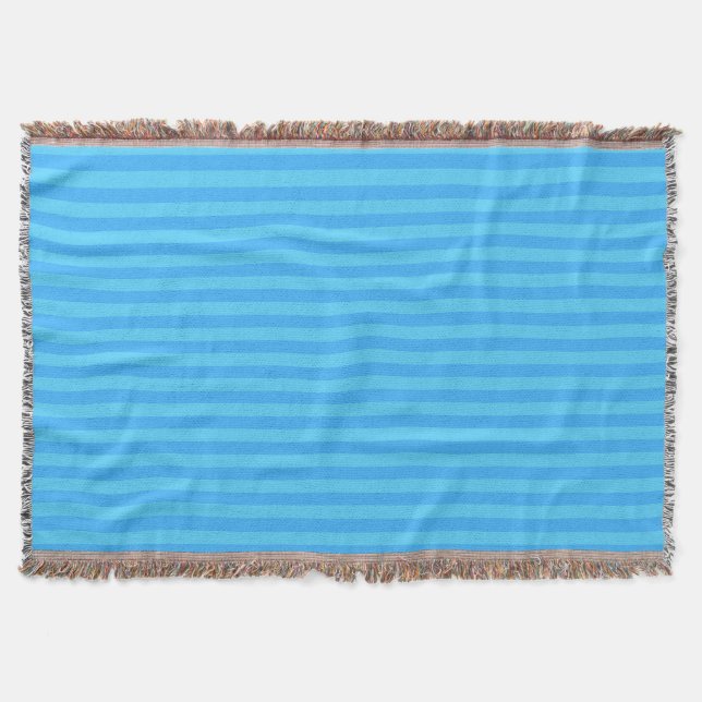 Cobertor Light Blue Stripes (Frente)