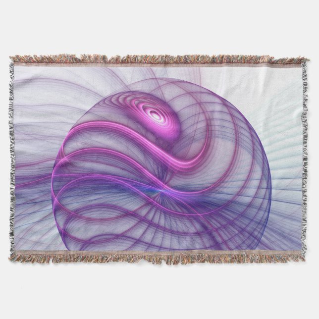 Cobertor Linda pintura frontal de Abstrato moderno Swing (Frente)