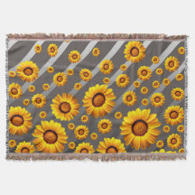 Lindas flores amarelas nas cinzas, listras pratead