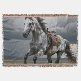 Cobertor Lindo, cavalo, natureza, jogar