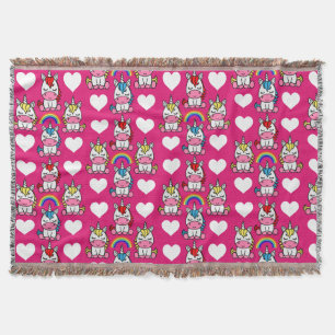 Cobertor Little Girls Unicorn Pony