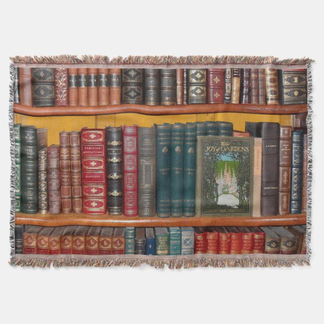 Cobertor livraria da biblioteca de livros (Frente)