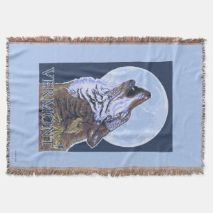 Cobertor Lobo de VermontHowling
