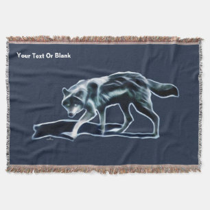 Cobertor Lobo Escuro