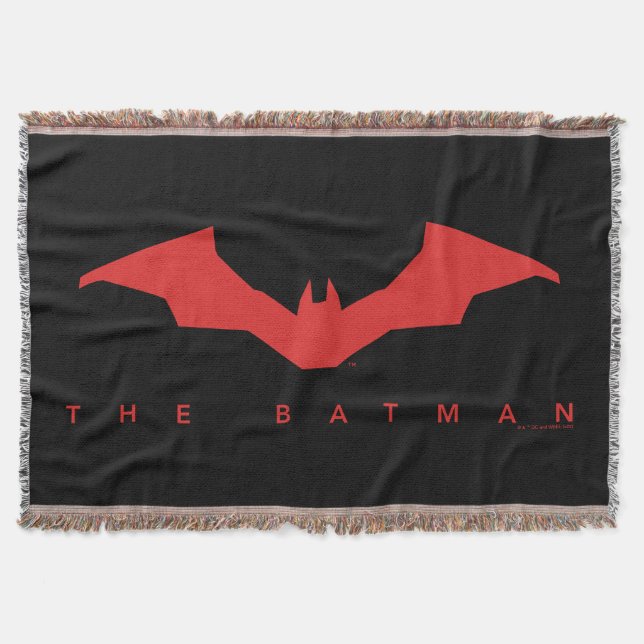 Cobertor Logotipo do Batman Bat (Frente)