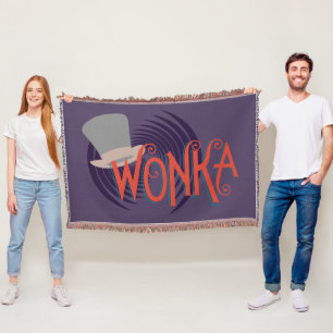 Cobertor Logotipo espiral Wonka