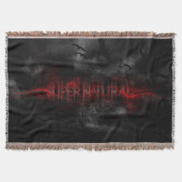 Cobertor Logotipo sobrenatural
