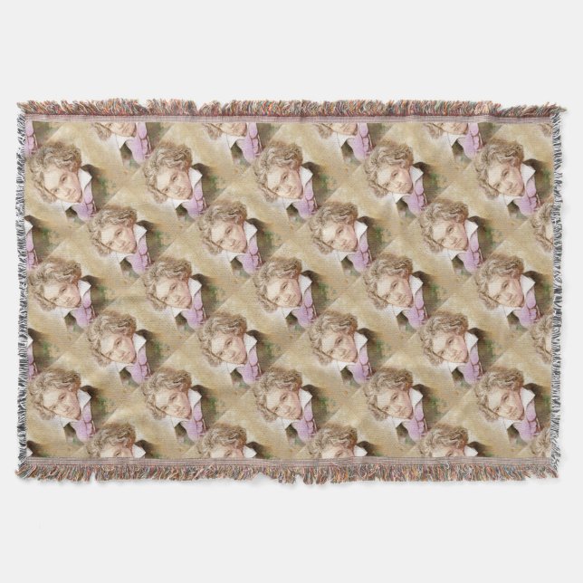 Cobertor Ludwig van Beethoven im Aquarell Stil (Frente)