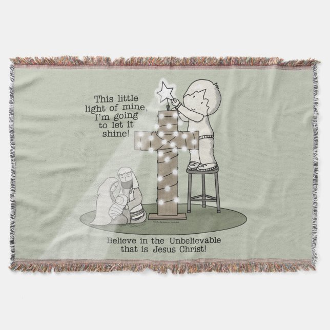 Cobertor Luz do meu (Frente)