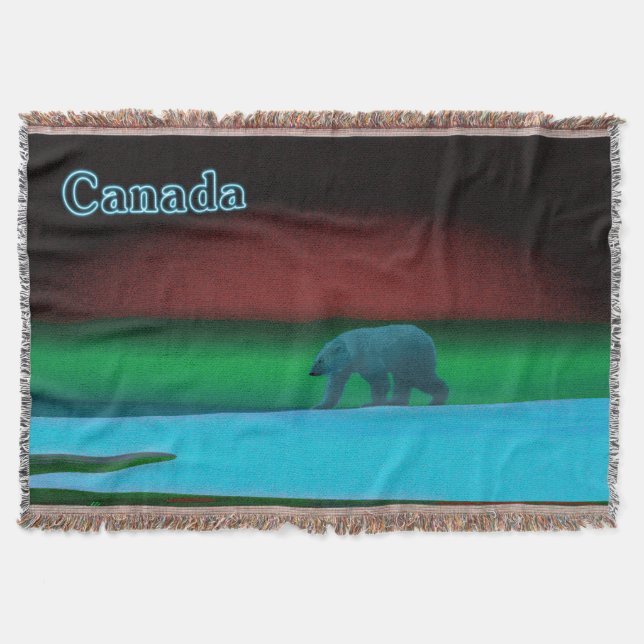 Cobertor Luz Polar Urso (Frente)