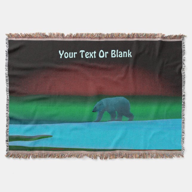 Cobertor Luz Polar Urso (Frente)